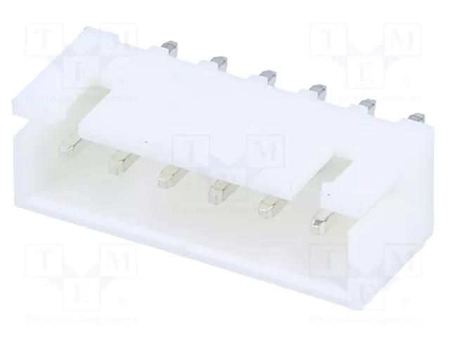 Connector: wire-board; socket; male; PIN: 6; A2501; 3A; 250V; UL94V-0 JOINT TECH NX2500-06SMS