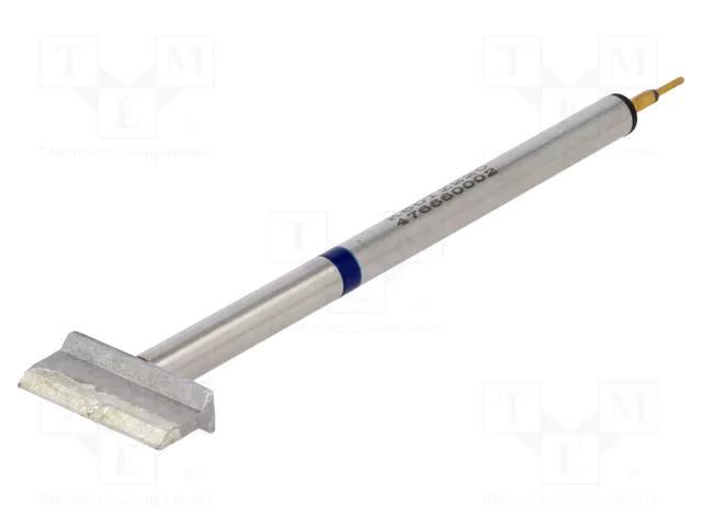 Tip; shovel; 22.1mm; 325÷358°C; for hot tweezers; 2pcs. THERMALTRONICS K60TZ220