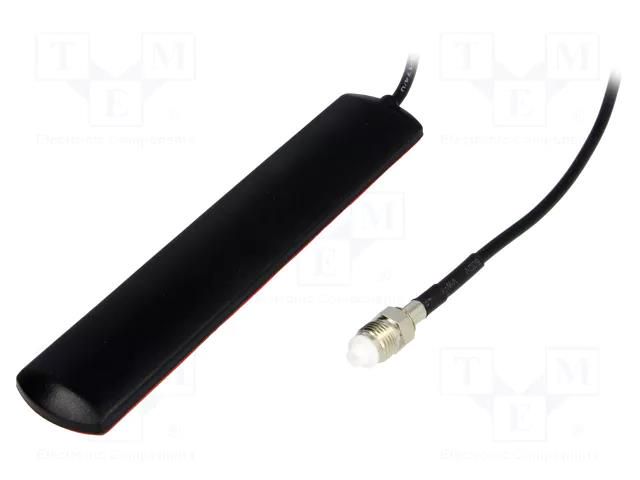 Antenna; inner; GSM,UMTS; FME-A; socket; 5m; on the window JC Antenna GSM-FME-A