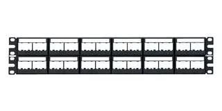 PATCH PANEL, 48PORT, 2RACK U CPPL48WBLY