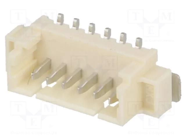 Connector: wire-board; socket; male; PIN: 6; PicoBlade™; vertical MOLEX MX-53398-0671