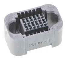 RECT POWER CONN, RCPT, 30POS, 5ROW 46562-3131