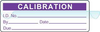 CALIBRATION LABELS, SELF-LAM, VINYL, 44.5MM W QCC306RD