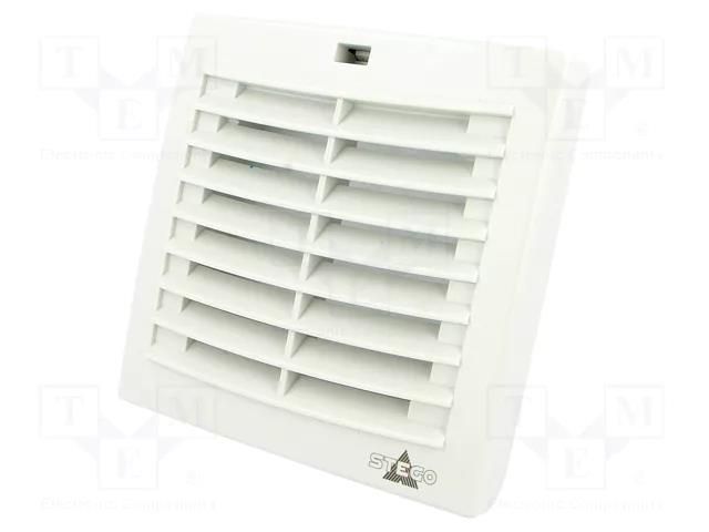 Guard; plastic; Cutout: 92x92mm; D: 22mm; IP54; UL94V-0; FPO 118 STEGO 11880.0-30
