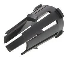 TPA RETAINER, 6MM, 1POS, PBT, BLK 2155136001