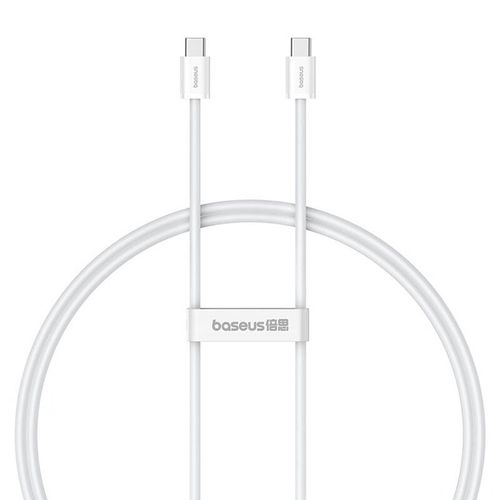 Kabel szybkiego ładowania USB-C do USB-C Baseus Superior 2 100W 1m (biały), Baseus P10365200211-03