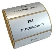 LABEL, POLYESTER, GREY, 27MM X 18MM PLE-027018-GY-0.625