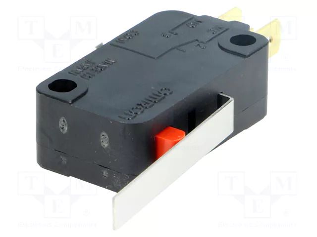 Microswitch SNAP ACTION; 5A/250VAC; with lever; SPDT; ON-(ON) OMRON Electronic Components VX-52-1C23