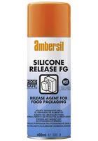 CLEANER, SILICONE, AEROSOL, 400ML SILICONE RELEASE FG, 400ML