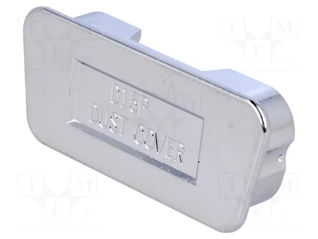 Metalized protection; PIN: 15; D-Sub 15pin,D-Sub HD 26pin; male ENCITECH DC15-P-MTZ