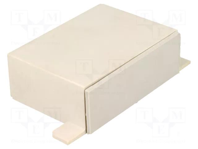Enclosure: specialist; A: 70mm; B: 50mm; C: 25mm; ABS; grey; (a): 95mm MASZCZYK ABS-25