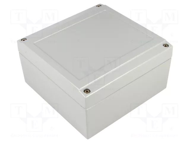 Enclosure: multipurpose; X: 140mm; Y: 140mm; Z: 75mm; aluminium; grey COMBIPLAST CP-FA44