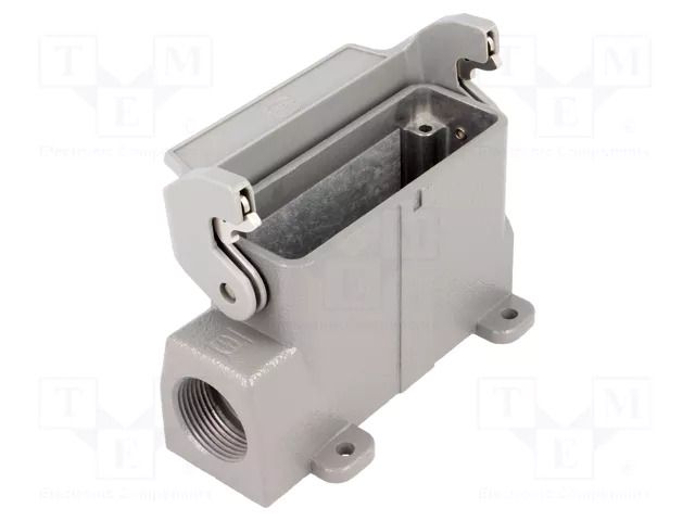 Enclosure for connectors: HDC; size 16A; Han® A; IP65; with latch HARTING 09200160251