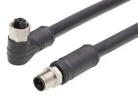 SENSOR CORD, M12 R/A RCPT-PLUG, 5M 1205010244