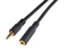 CABLE ASSY, 3.5MM STEREO PLUG-RCPT, 100' CTL35MF-100