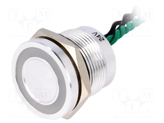 Switch: piezoelectric; Pos: 2; SPST-NO; 0.2A/24VAC; 0.2A/24VDC ONPOW PS193P10Y01G24L