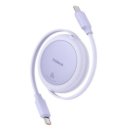 Baseus Free2Pull Mini USB-C to USB-C 60W USB cable, 1m (purple), Baseus P10364500511-01