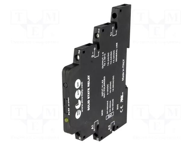 Relay: interface; SPST-NO; Ucntrl: 10÷32VDC; 8A; Uswitch: 0÷35VDC ELCO SRL SD-0824A