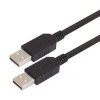 CABLE ASSY, 2.0, A PLUG-A PLUG, 11.8" CAUBLKAA-03M