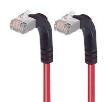 ENET CORD, CAT5E, R/A RJ45 PLUG-PLUG/10' TRD815SRA5RD-10