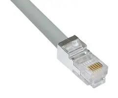 ENET CORD, CAT5E, RJ11 PLUG-PLUG, 7' TRDU45SCR-7