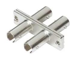 FO ADAPTOR, ST-ST DUPLEX JACK, PANEL FOA-401