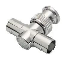RF ADAPTER, BNC PLUG-2X BNC JACK, 75 OHM BA45-75