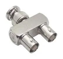 RF ADAPTER, BNC PLUG-2X BNC JACK, 50 OHM BA845