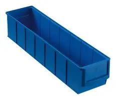 SHELF BIN, 91 X 400 X 81MM, BLU 456540