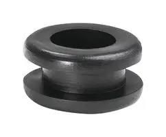 CABLE GROMMET, NYLON 6.6, 12MM, BLACK 633-02040