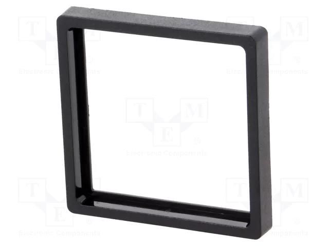 Front frame; snap-fastener; LCP; 55x55mm MÜLLER LCP-RAMKA