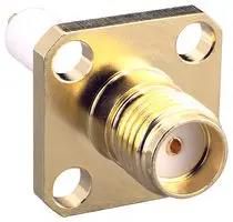 RF COAX CONN, SMA FLANGED JACK, 50 OHM CONSMA016-15-G