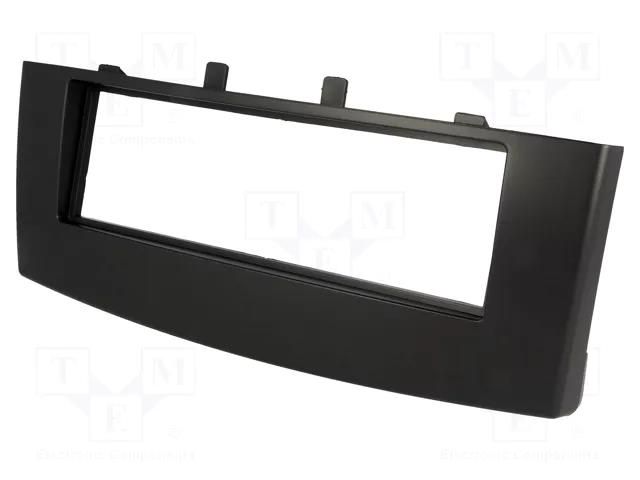 Radio frame; Mitsubishi; 1 DIN; black ACV RAM-40.231