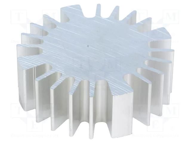 Heatsink; LED; Ø: 60mm; H: 20mm FISCHER ELEKTRONIK SK56920AL