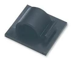 CABLE CLIP, S/ADH, 8MM, BLK, PK50 151-13600