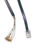 LINE CORD, 6/6WAY, BLACK LCL