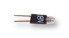 LAMP, BI-PIN, T1, 12V, 0.72W 8-2417
