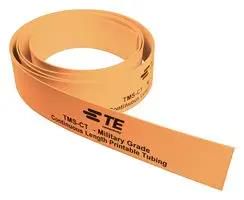 HEAT-SHRINK TUBING, 2:1, 50M, ORANGE HT-CT-50M-1/4-OUT-3