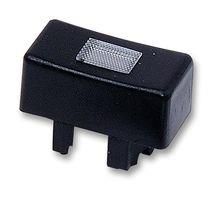 CAP, RECTANGULAR, LENS, BLACK 1Q091