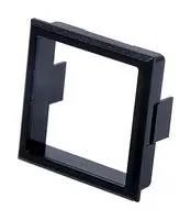 BEZEL, SQUARE, BLACK 2K09