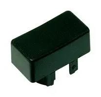 CAP, RECTANGULAR, BLACK 1P09