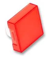 LENS, SQUARE, RED A165L-AR