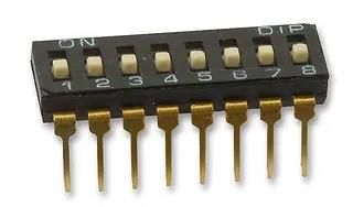 SWITCH, DIL, LOW, 8WAY MCNDI-08S