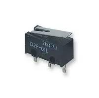 MICROSWITCH, LEVER, SPDT, 3A, 125VAC D2FL