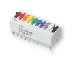 SWITCH, DIL, ST, 10WAY SDS-10-014