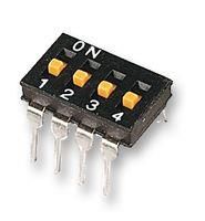 SWITCH, DIL, 4WAY A6T-4104