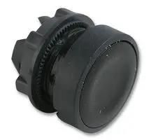 PUSHBUTTON HEAD, SPRING RETURN, BLACK ZB5AA2