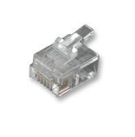 MODULAR, PLUG, CRIMP, RJ12, 6P6C MHRJ126P6CR