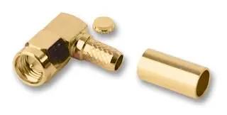 RF COAXIAL, SMA, RIGHT ANGLE PLUG, 50OHM MP-19-02F-4-TGG