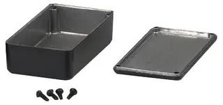 BOX, DIECAST, IP54, 92X92X42MM 1590YBK